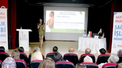 Bayraklı Belediyesi, Avrupa Obezite Günü kapsamında düzenlediği seminerle vatandaşları sağlıklı