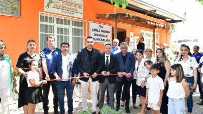 Eğitime ve kültüre verdiği önemi bir kez daha ortaya koyan
