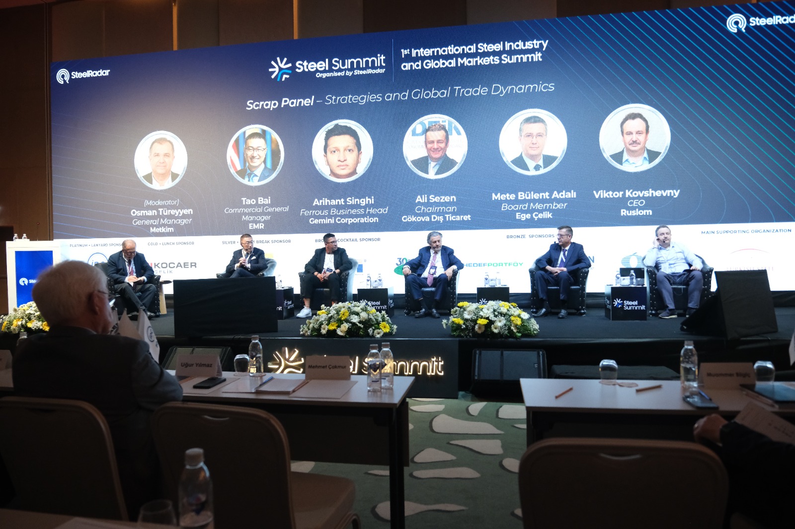 15-16 Mayıs tarihlerinde İzmir Çeşme’de düzenlenen Steel Summit 2025, çelik