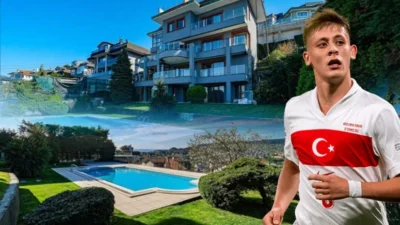  Real Madrid’in genç yıldızı Arda Güler, İstanbul Beykoz’daki Acarkent’te
