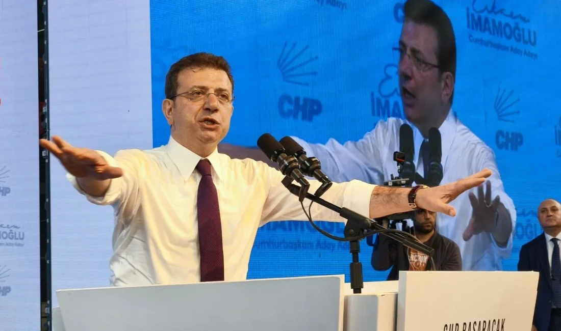 CHP İzmir İl Başkanı Şenol Aslanoğlu, İzmir-Gündoğdu Meydanı’nda Millet İradesine