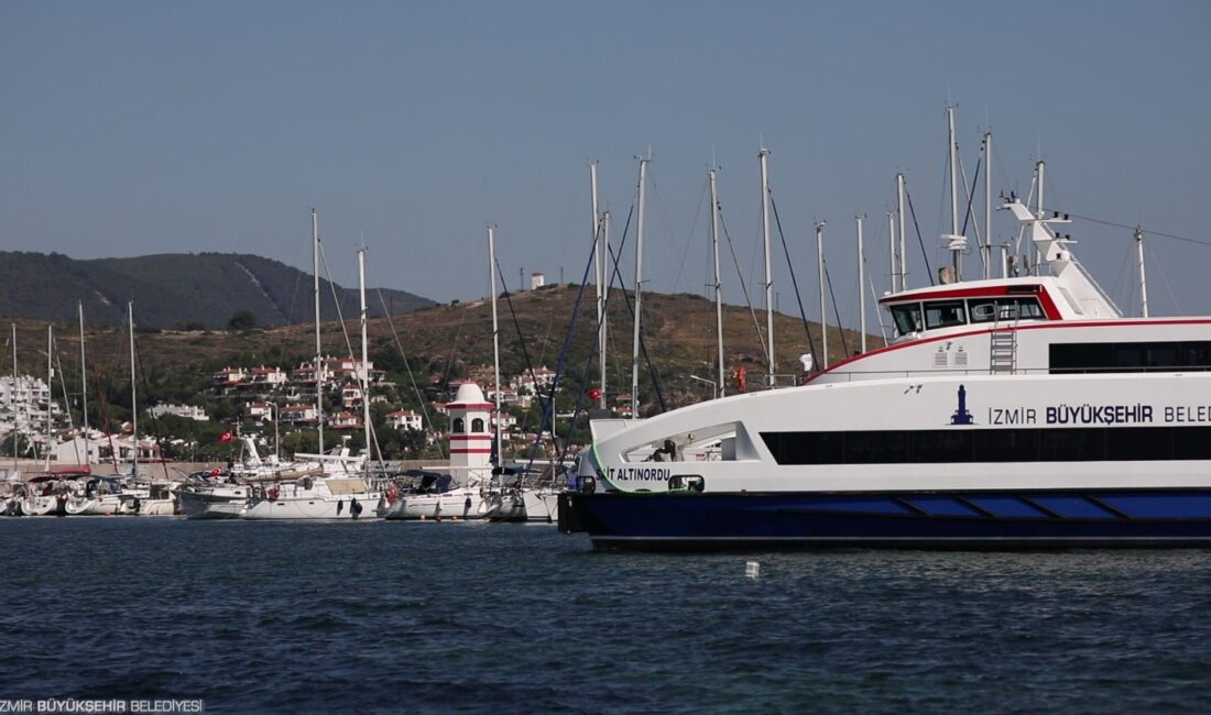 İzmir’de yaz seferleri başlıyor: İlk hareket Kurban Bayramı’nın ikinci günü İzmir Büyükşehir Belediyesi İZDENİZ AŞ Genel Müdürlüğü’nün yaz seferleri ile