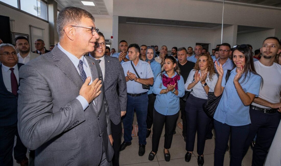 İzmir Büyükşehir Belediye Başkanı Dr. Cemil Tugay, Kurban Bayramı öncesinde