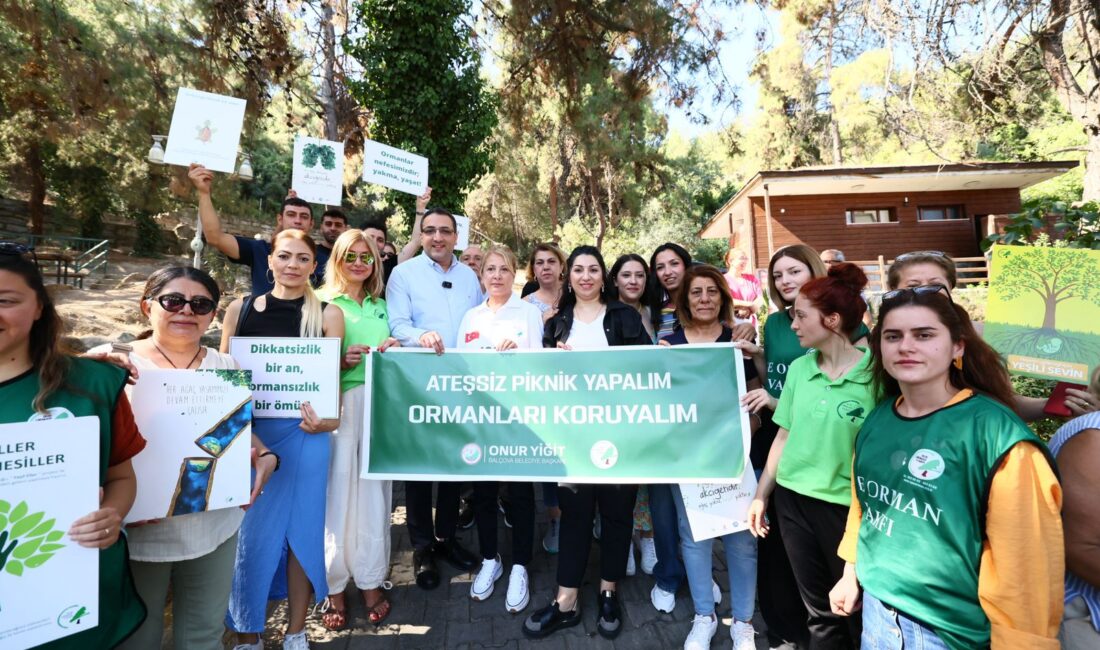 Balçova Belediyesi ve Ege Orman Vakfı, ormanları koruma konusunda farkındalık