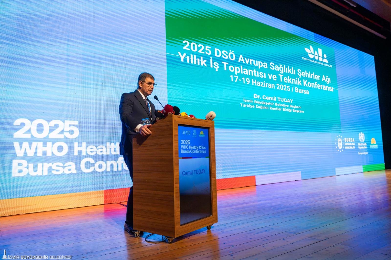 Türkiye Sağlıklı Kentler Birliği ve İzmir Büyükşehir Belediye Başkanı Dr.