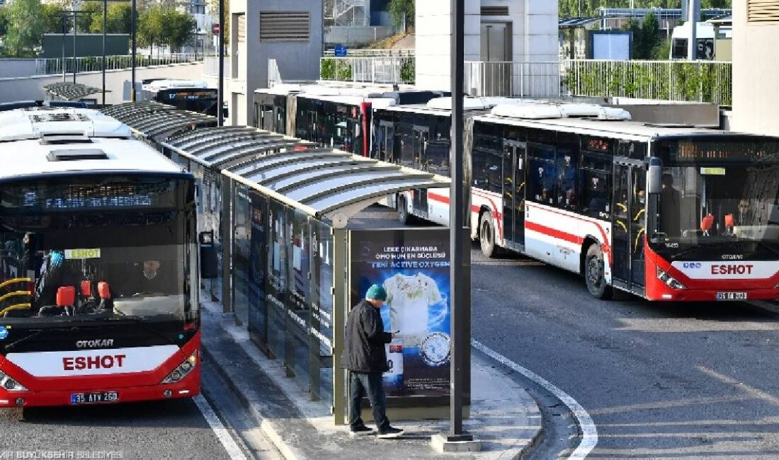 ESHOT 3.350 durak, 700 yüzey ve 1.418 bilgi panelini kapsayan