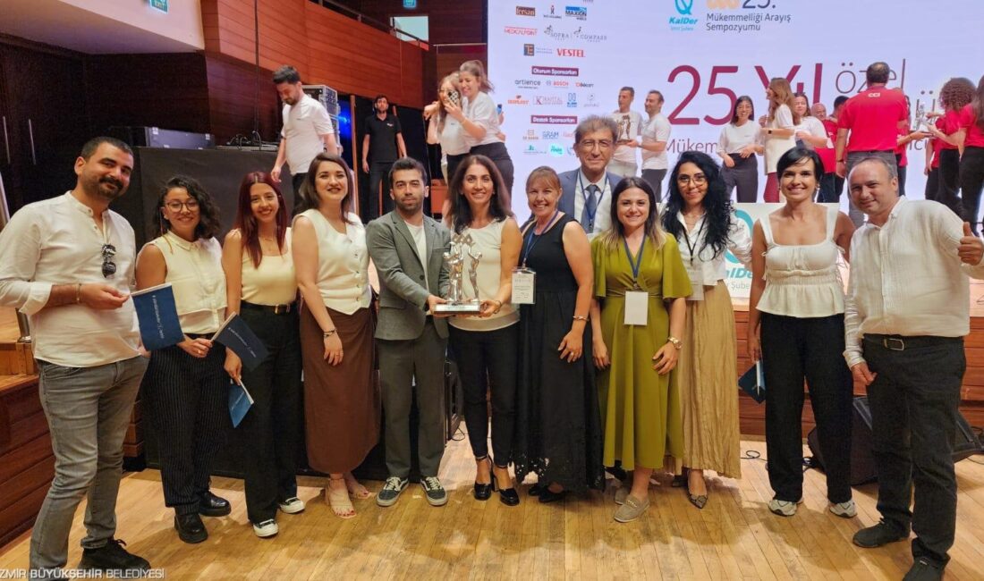 Türkiye Kalite Derneği (KalDer) tarafından düzenlenen 25. Mükemmelliği Arayış Sempozyumu’nda