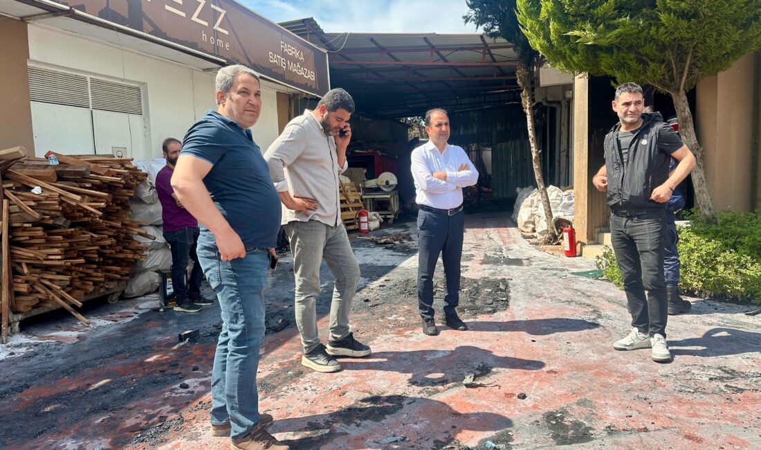Torbalı’daki Giysan Sandalye fabrikası 27 Mayıs'ta çıkan yangın sonucu küle
