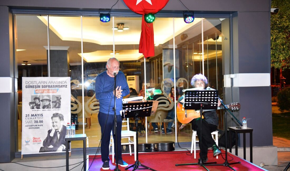 Nazım Hikmet, ölüm yıldönümünde Çiğli Belediyesi’nin düzenlediği “Müzikli Şiir Dinletisi”