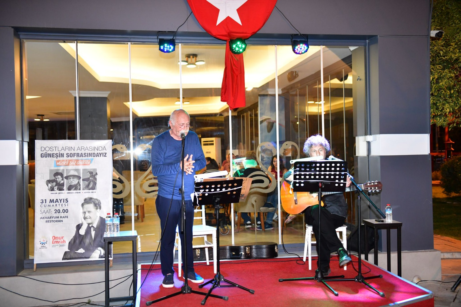 Nazım Hikmet, ölüm yıldönümünde Çiğli Belediyesi’nin düzenlediği “Müzikli Şiir Dinletisi”