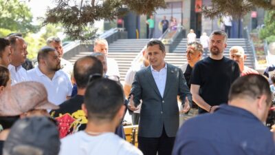 Buca'da işçilerin işten kaçınma eylemi sürerken, CHP  Genel Başkan