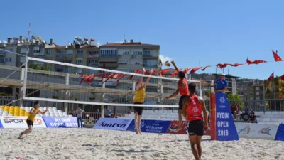 Aydın Büyükşehir Belediyesi, Aydın Tekstil Park’ta Uluslararası Plaj Voleybolu Türkiye