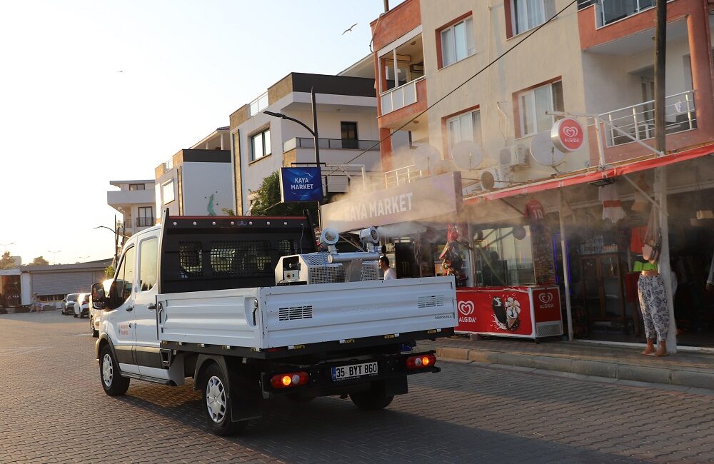 44 mahallede çalışmalar sürüyor: Menderes’te ilaçlama seferberliği Menderes Belediyesi, larva döneminde yapılan 1. etap ilaçlamanın ardından 2.