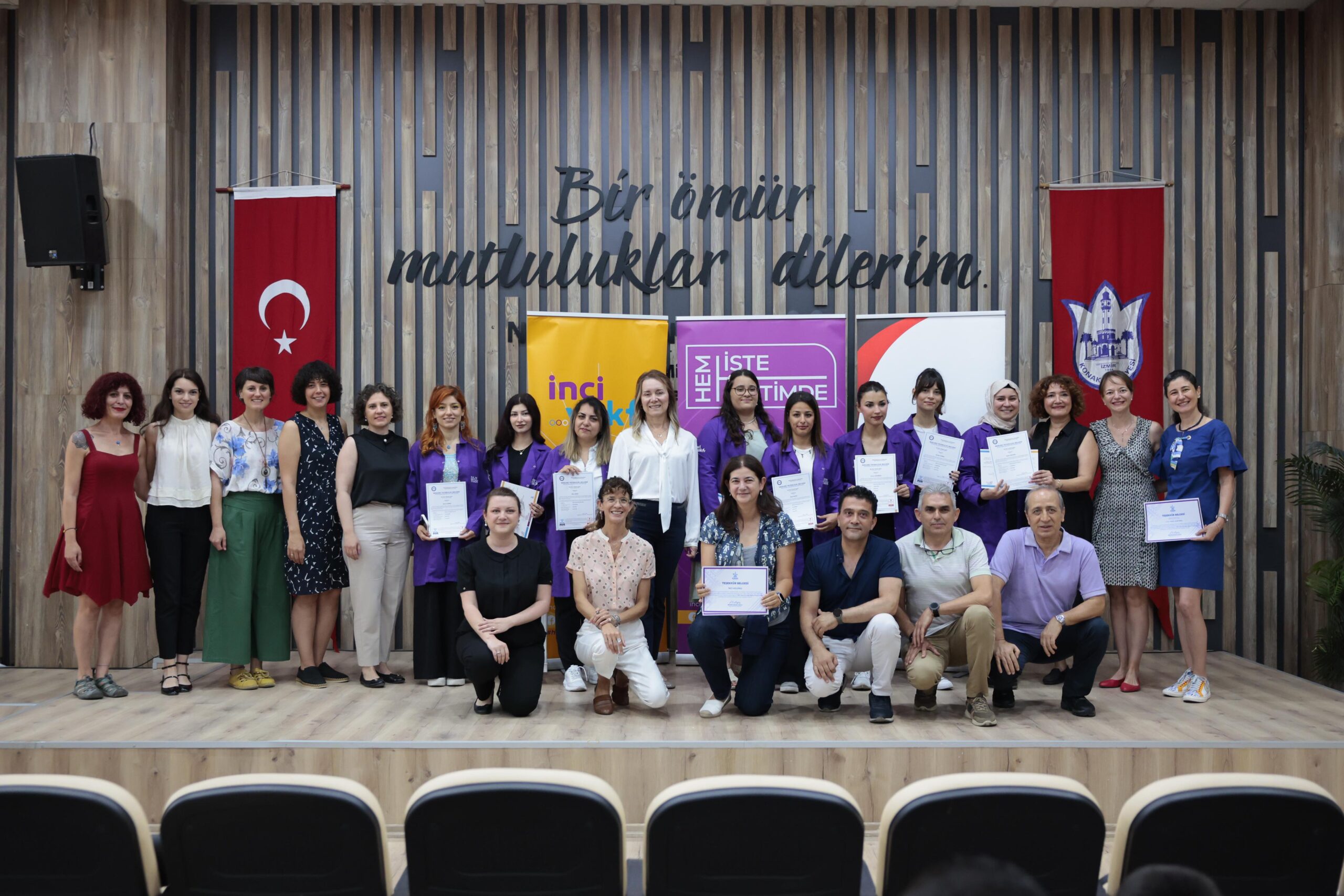 Konak Belediyesi ile Cevdet İnci Eğitim Vakfı iş birliğiyle gerçekleştirilen