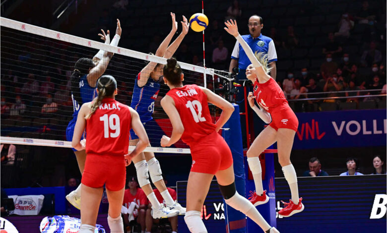 A Milli Kadın Voleybol Takımı, 2025 Voleybol Milletler Ligi'ne Fransa