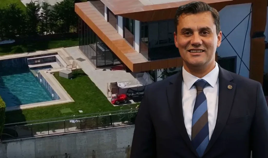 Manisa Büyükşehir Belediye Başkanı Ferdi Zeyrek’in evindeki su havuzunda elektrik