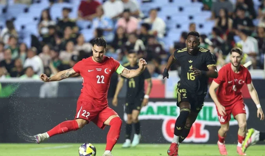 A Milli Futbol Takımı'mız, ABD kampındaki ikinci hazırlık maçında Meksika'ya