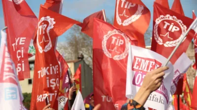 Türkiye İşçi Partisi (TİP) İzmir İl Örgütü yaptığı açıklamayla İzmir'de