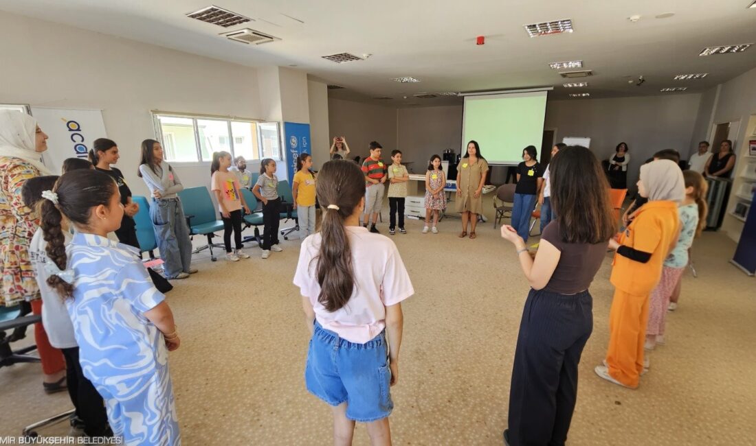 İzmir Büyükşehir Belediyesi ve UNICEF iş birliği ile çocuklar için