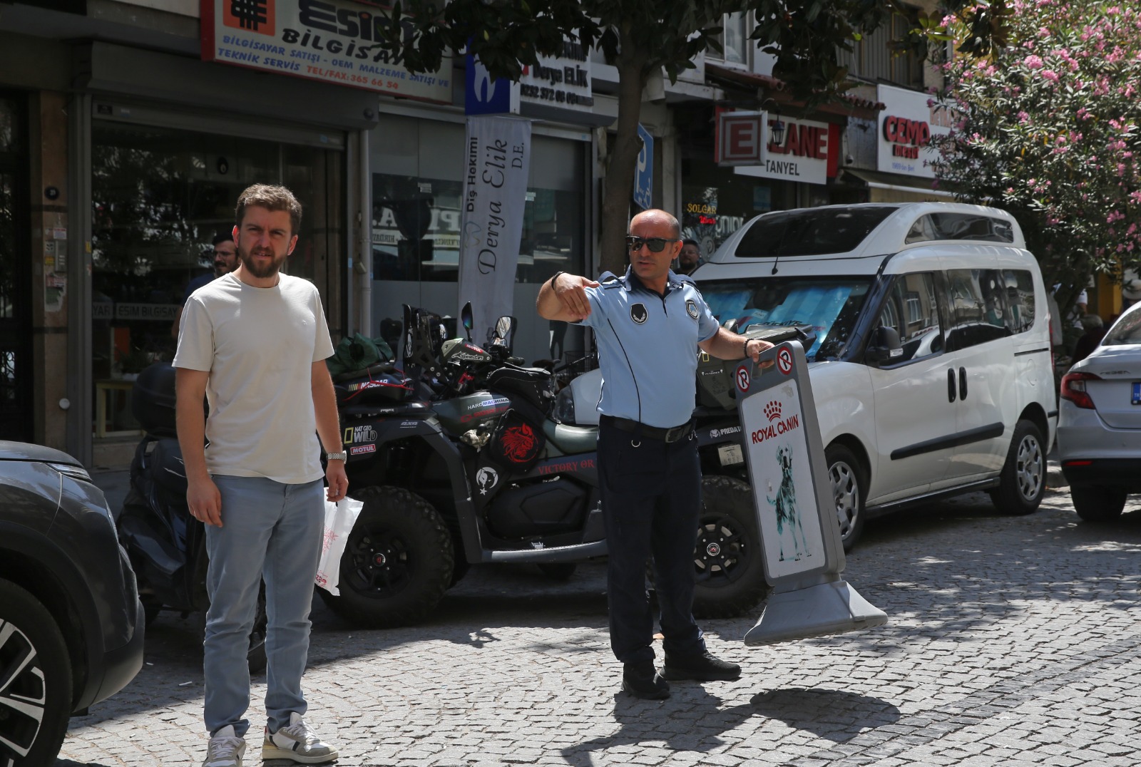 Kent düzenini korumak için denetim faaliyetlerini sürdüren Karşıyaka Belediyesi; Tersane,