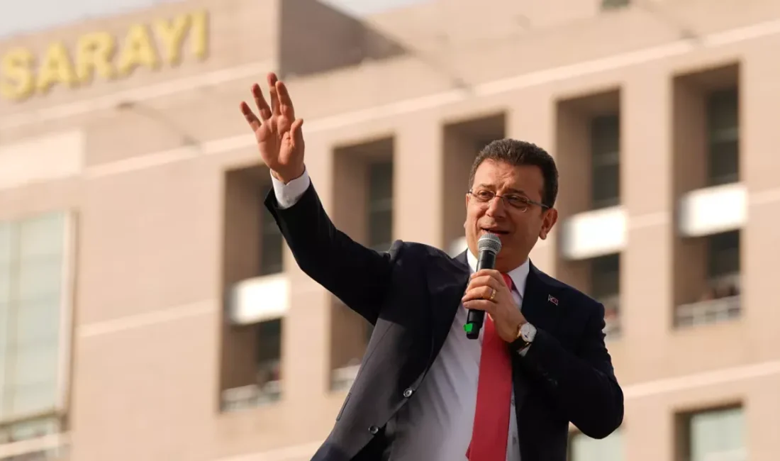 CHP’nin cumhurbaşkanı adayı ve İstanbul Büyükşehir Belediye Başkanı Ekrem İmamoğlu,