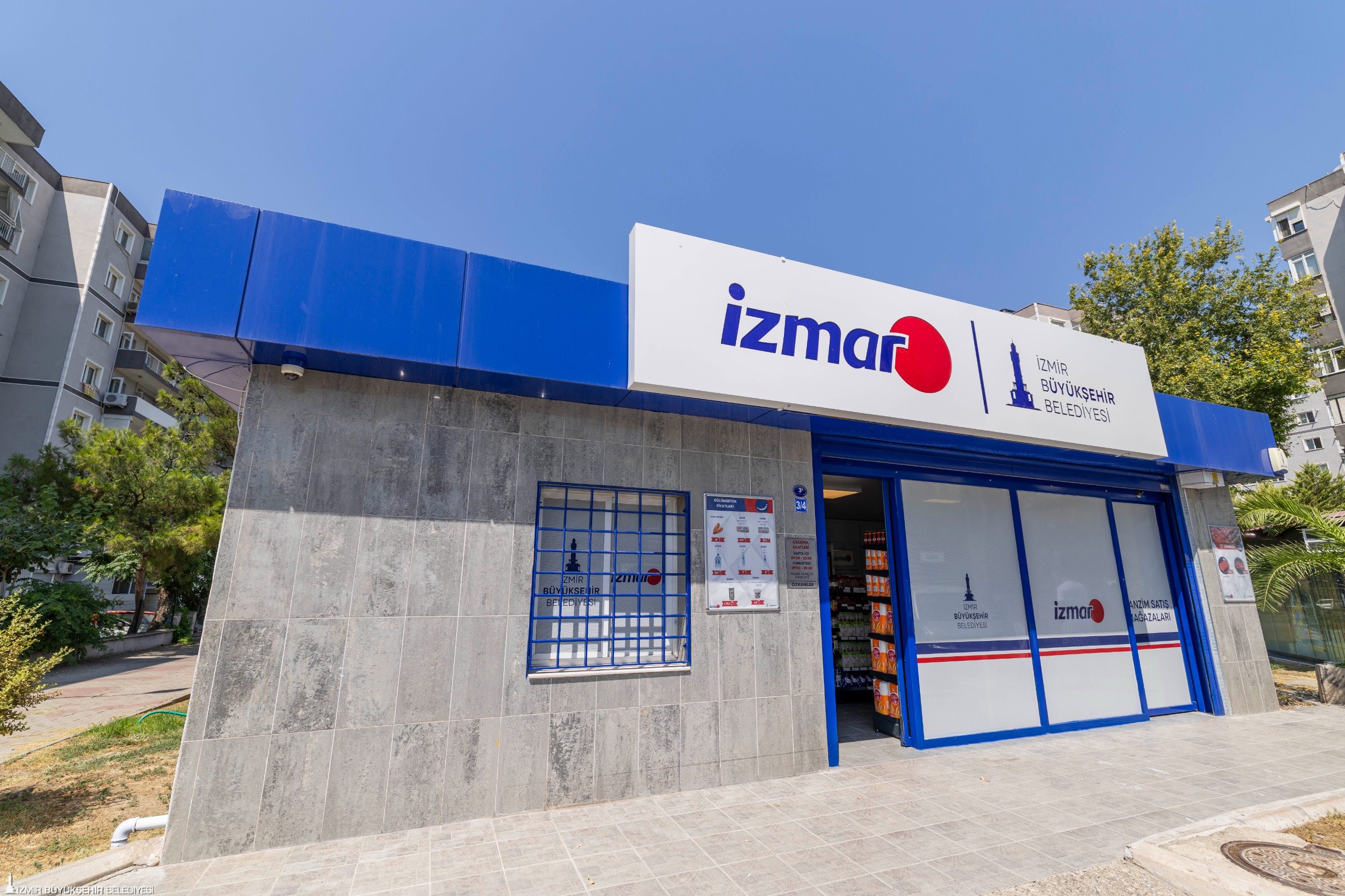 İzmir Büyükşehir Belediyesi’nin tanzim satış mağazaları İZMAR, 7’nci şubesini Bayraklı