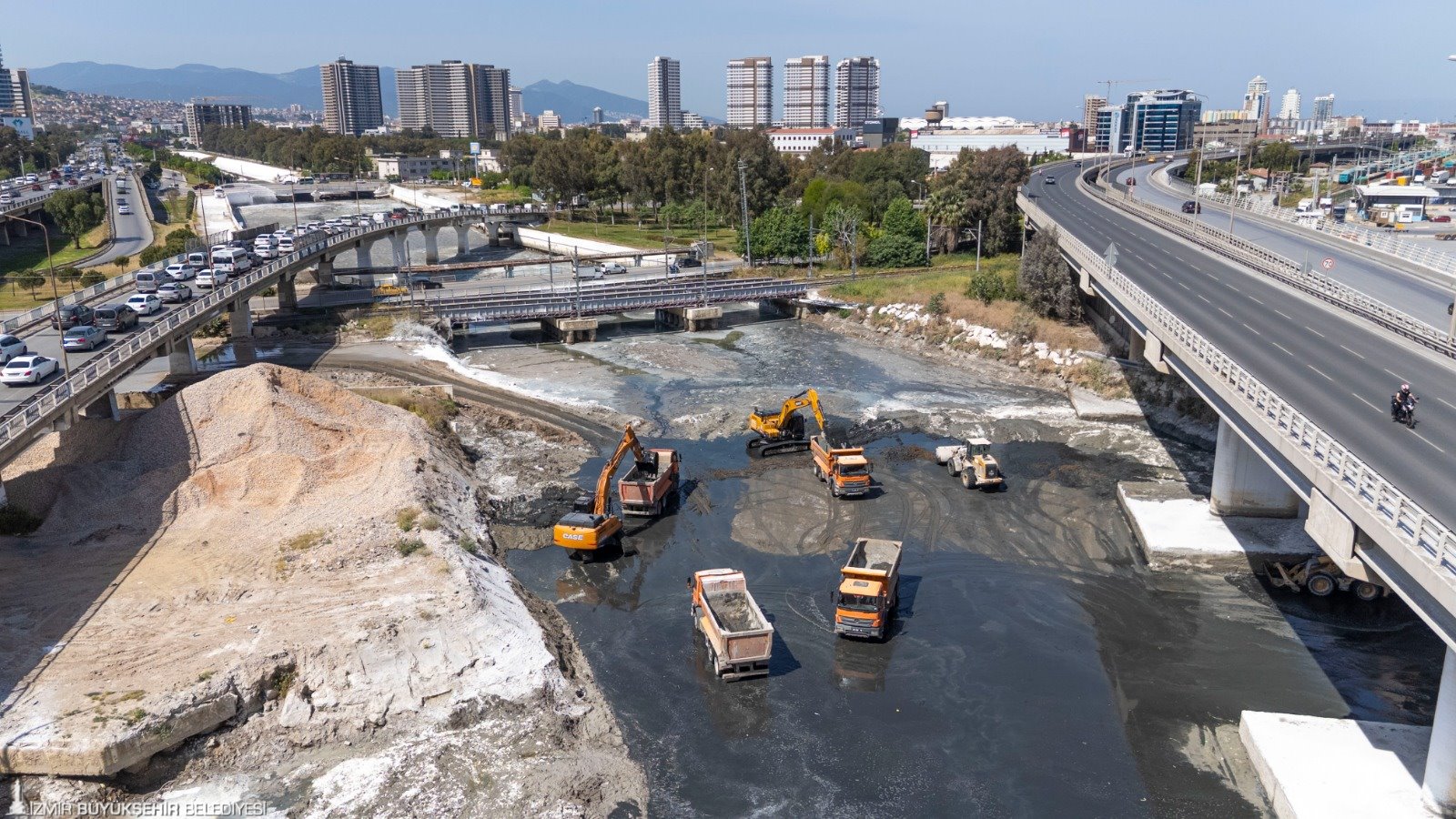 İzmir Büyükşehir Belediyesi İZSU Genel Müdürlüğü Meles ve Manda derelerinde