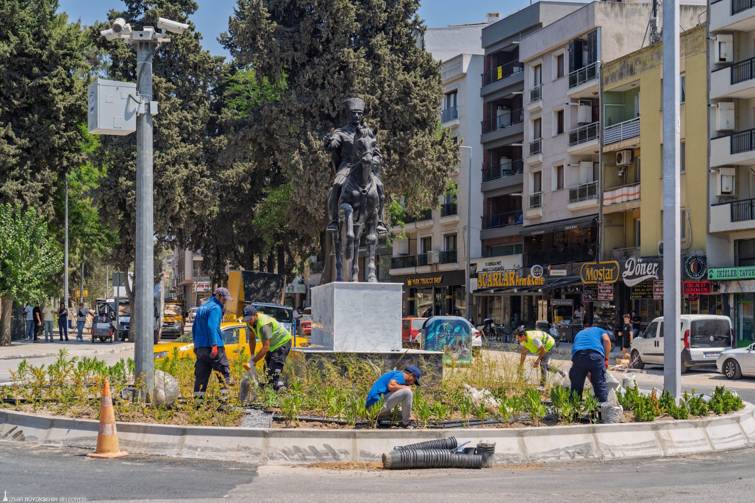 İzmir Büyükşehir Belediyesi Park ve Bahçeler Dairesi Başkanlığı, kentin su