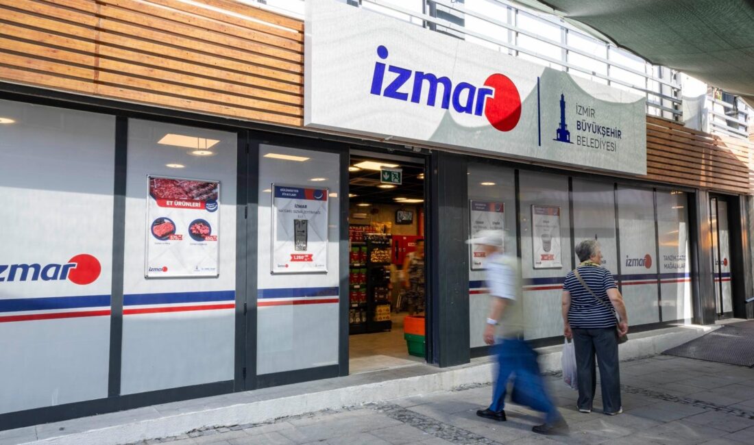 İzmir Büyükşehir Belediyesi’nin tanzim satış mağazaları İZMAR,  dokuzuncu şubesini