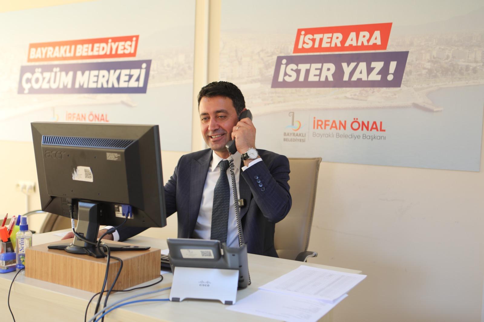 Bayraklı Belediyesi, vatandaşlardan gelen talep ve şikayetleri daha hızlı ve