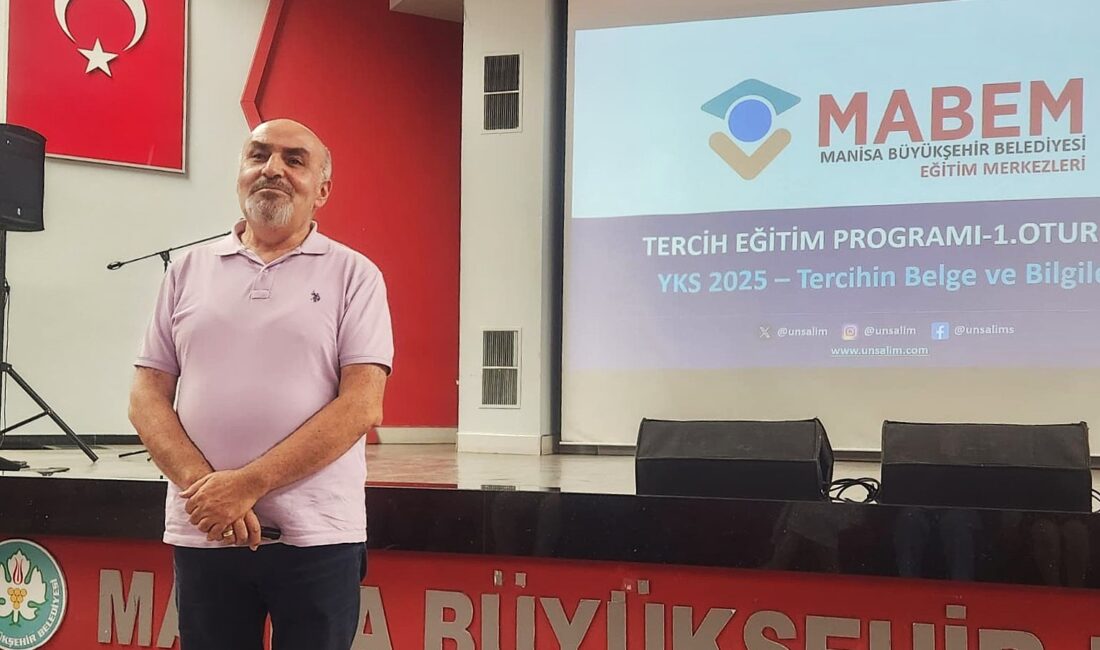 Manisa Büyükşehir Belediyesi, YKS tercih döneminde öğrencilerin yanında. MABEM aracılığıyla