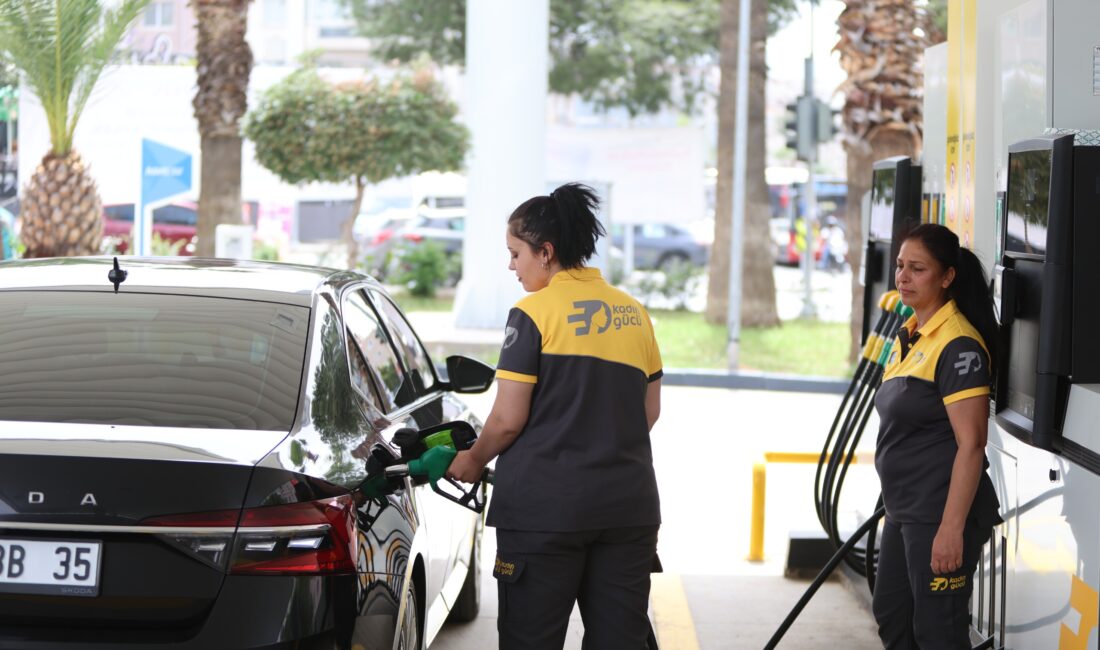 Karabağlar Belediyesi’nin atıl durumdaki akaryakıt istasyonunu dönüştürdüğü “Kadın ve Yeşil