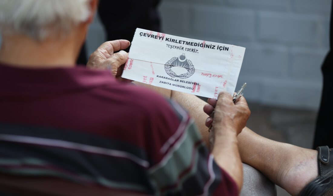 Karabağlar Belediyesi, çevre bilinci oluşturmak için yepyeni bir uygulamayı hayata