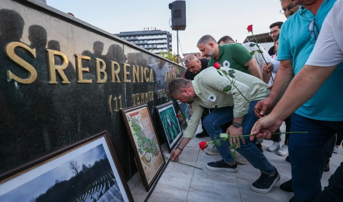 İnsanlık tarihinin en kara lekelerinden Srebrenitsa Soykırımı’nda katledilen canlar Buca’da