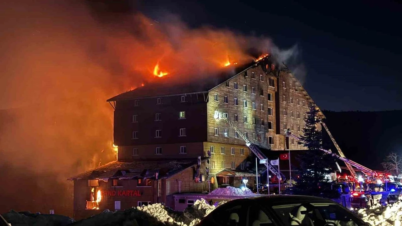 Bolu Kartalkaya’daki Grand Kartal Otel yangınına ilişkin 32 sanıklı davada