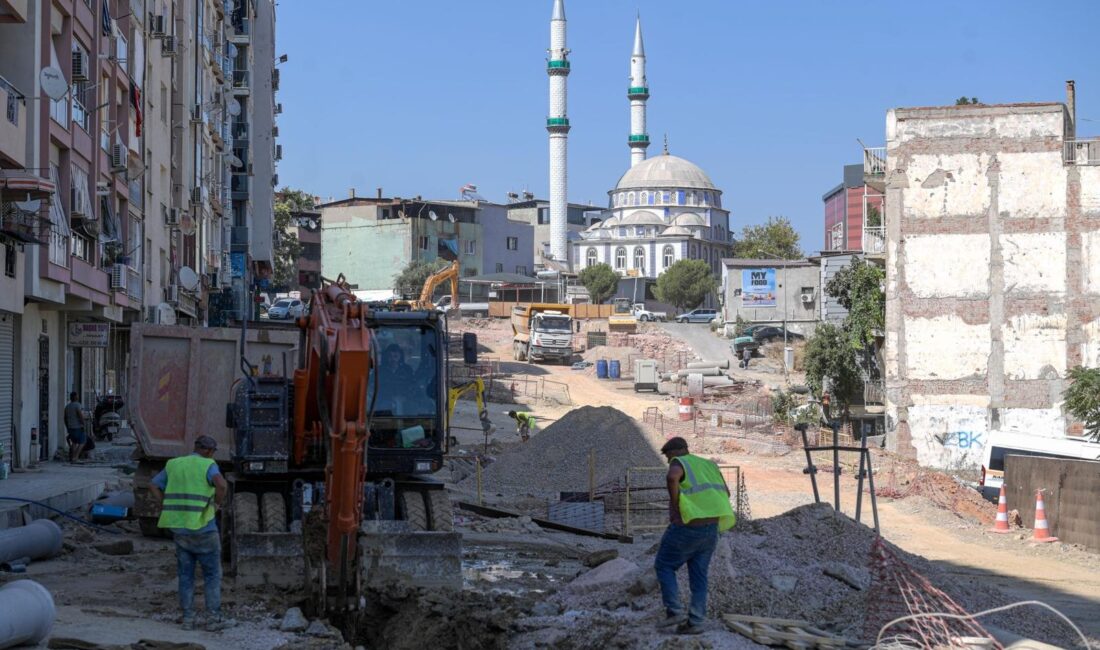 İzmir Büyükşehir Belediyesi’nin Karabağlar trafiğine nefes aldıracak Dostluk Bulvarı ile