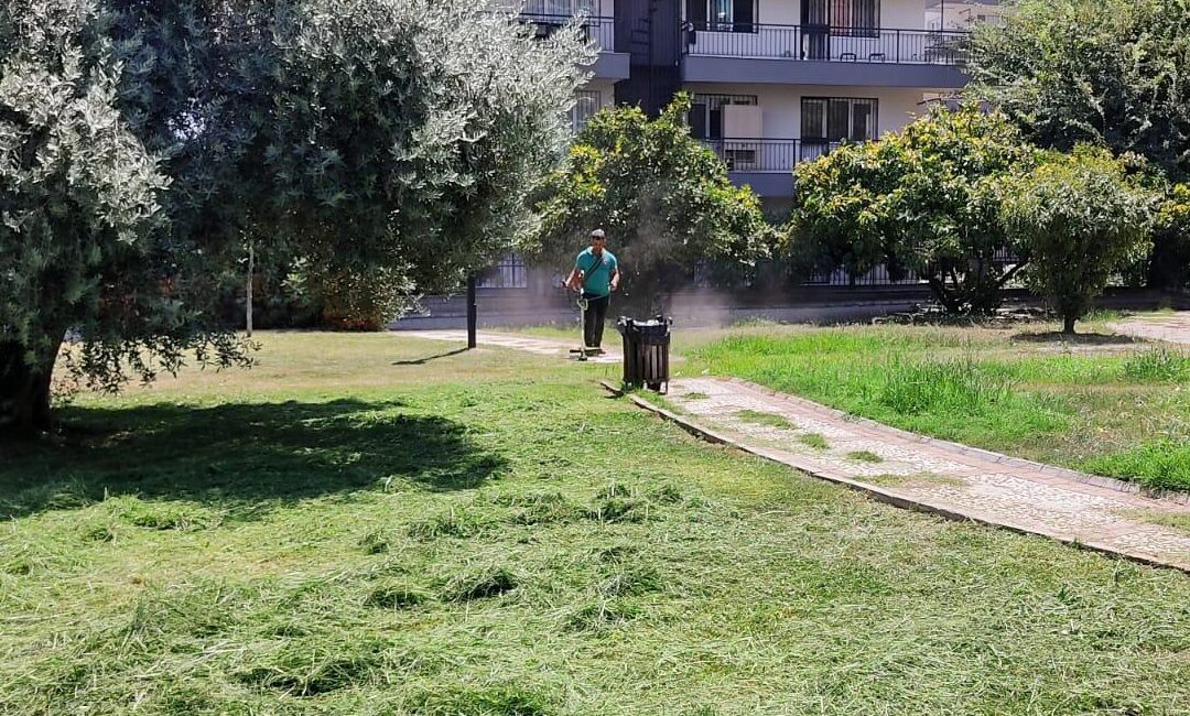 Efeler Belediyesi, park ve yeşil alanlarda bakım, yenileme ve düzenleme