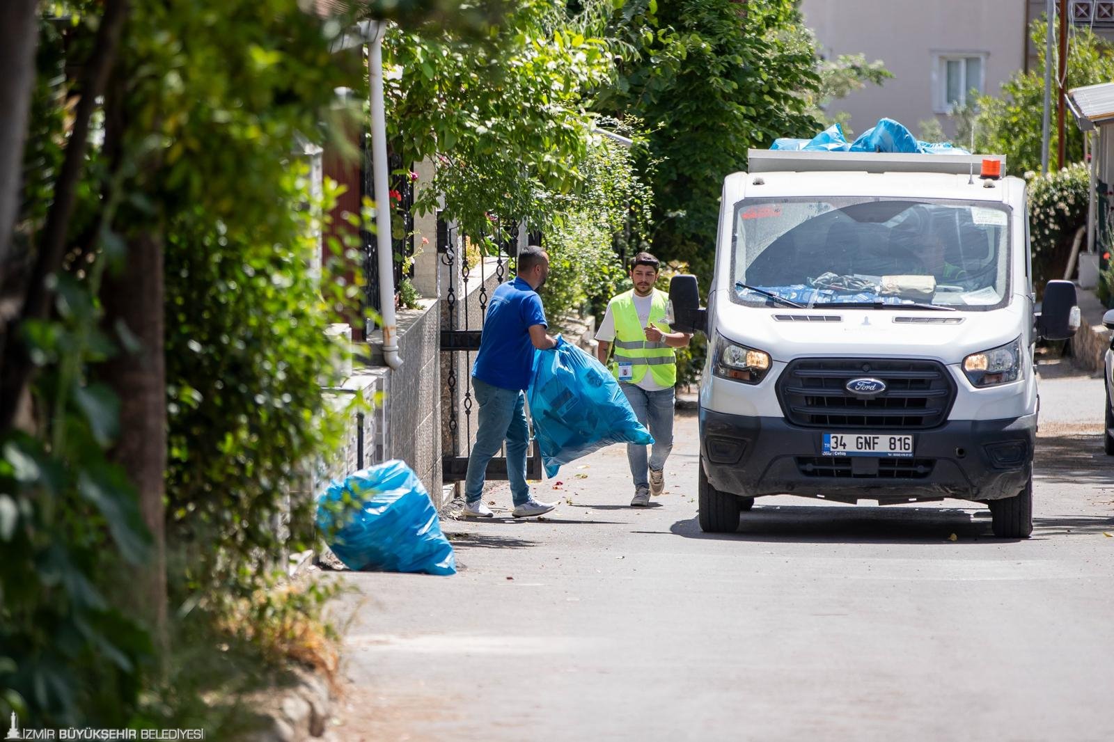 Avrupa ülkelerinin öncülük ettiği kapıdan kapıya atık toplama projesini geçen