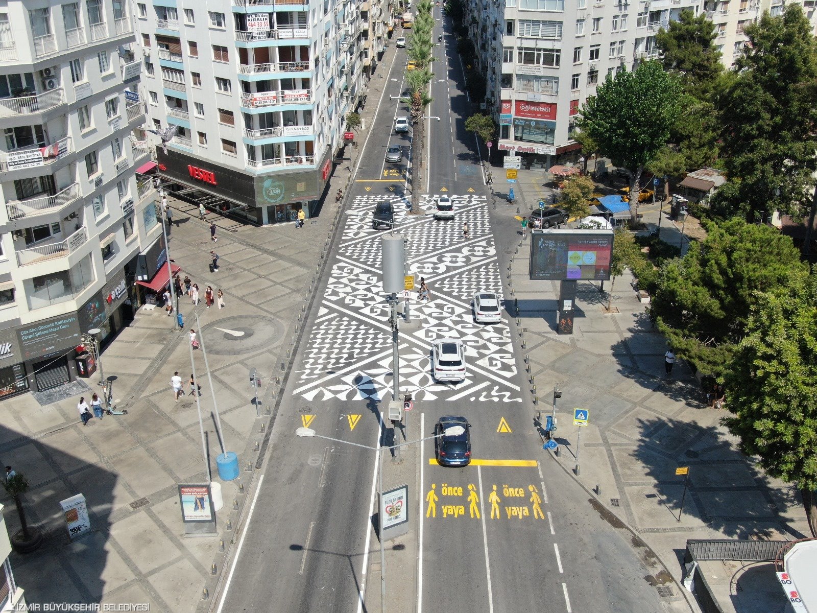 İzmir Büyükşehir Belediyesi, Kıbrıs Şehitleri Caddesi ile bağlantılı Alsancak Talatpaşa