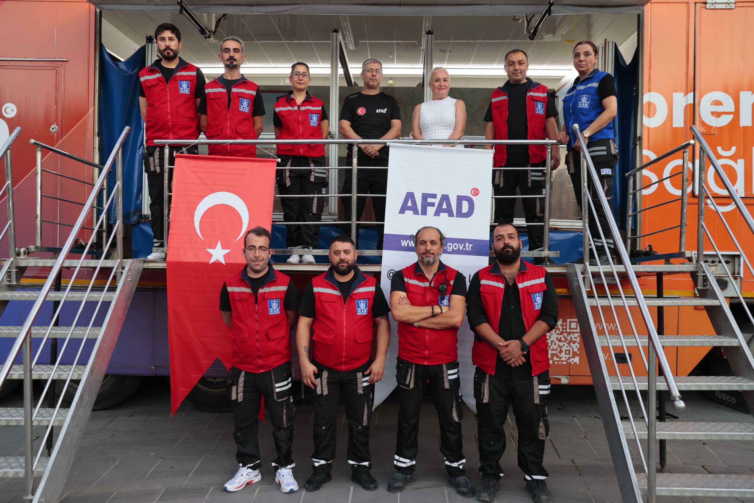 Konak Belediyesi Konak Afet Merkezi (KAM) Arama Kurtarma Timi, Bornova’da