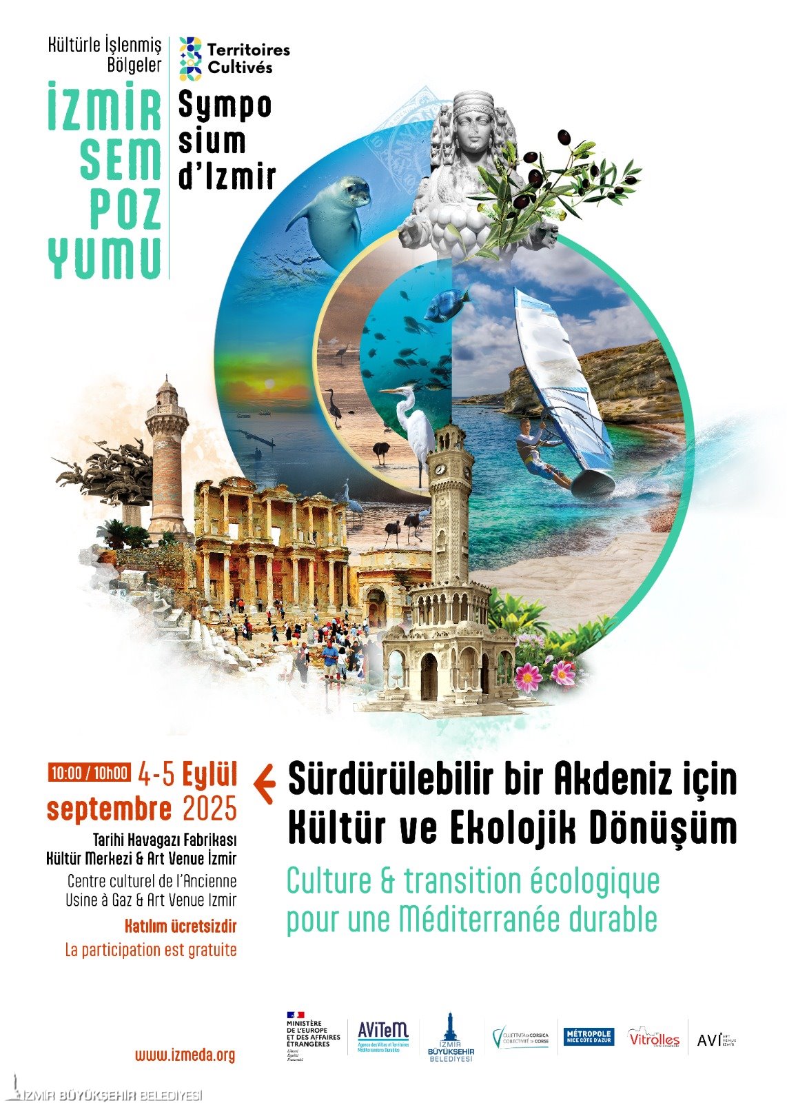 İzmir Büyükşehir Belediyesi’nin ev sahipliğinde, 4-5 Eylül tarihlerinde düzenlenecek “Sürdürülebilir