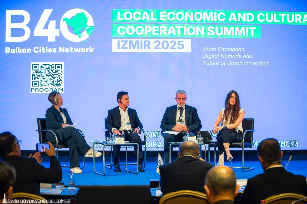 İzmir Büyükşehir Belediyesi’nin ev sahipliğinde düzenlenen B40 Balkan Şehirleri Ağı'nın