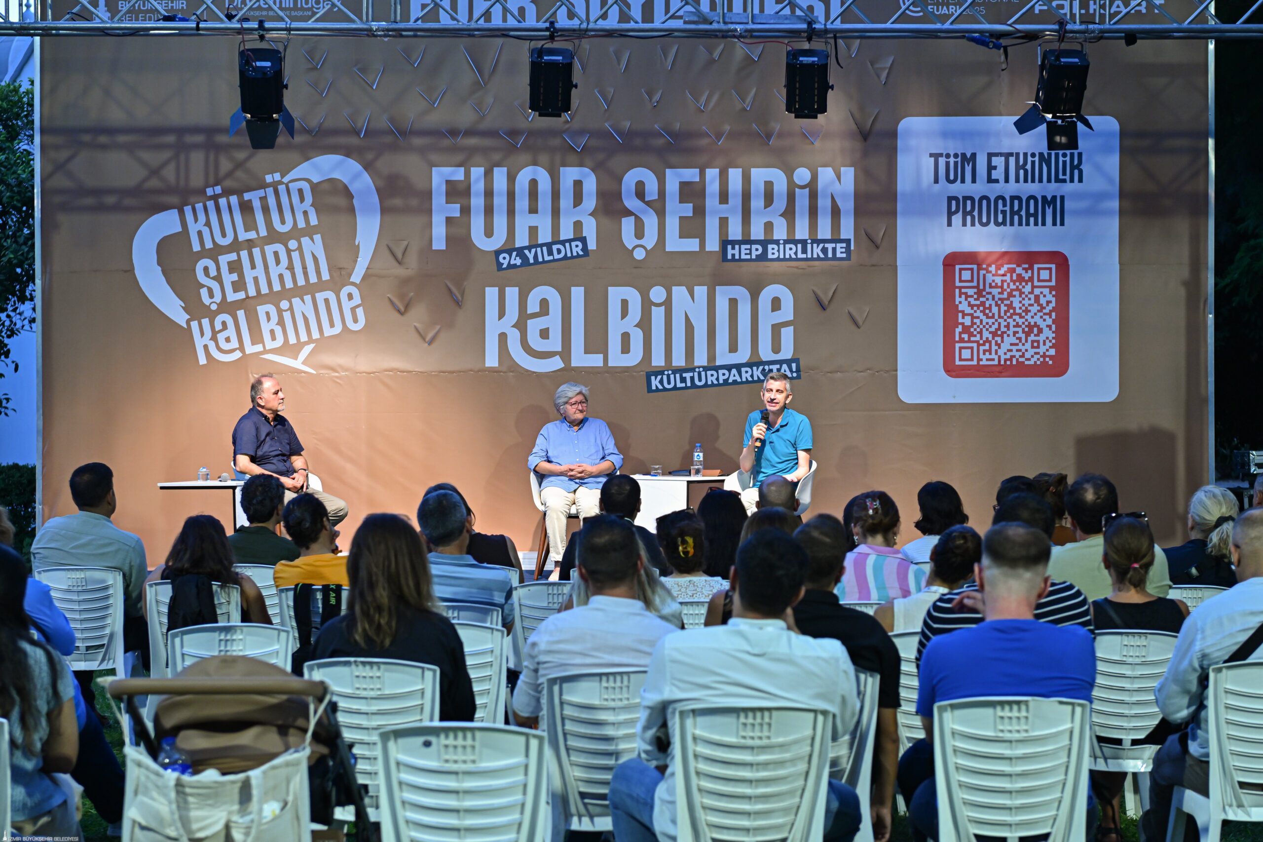 94. İzmir Enternasyonal Fuarı kapsamında düzenlenen Fuar Söyleşileri’nde, iklim değişikliği