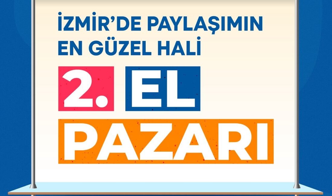 İzmir Büyükşehir Belediyesi, vatandaşların kullanılabilir durumdaki eşyalarını değerlendirmesi için “İzmir’de