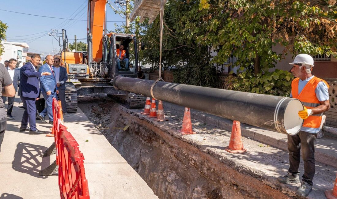 İzmir Büyükşehir Belediye Başkanı Dr. Cemil Tugay, İZSU Genel Müdürlüğü