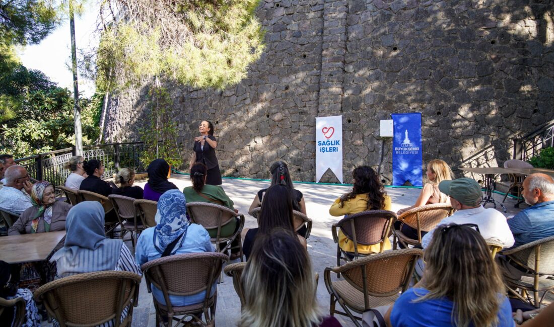 İzmir Büyükşehir Belediyesi tarafından kentlilerin yararlanacağı sosyal yaşam alanına dönüştürülen