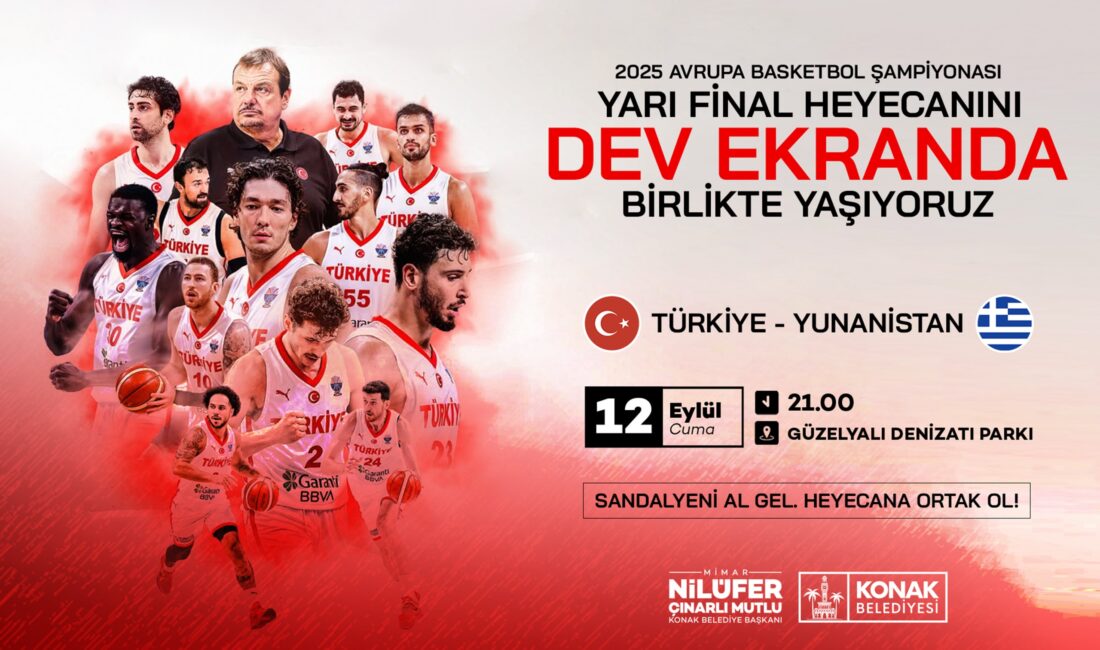 Konak Belediyesi, Avrupa Basketbol Şampiyonası’nda büyük bir başarı ile yoluna