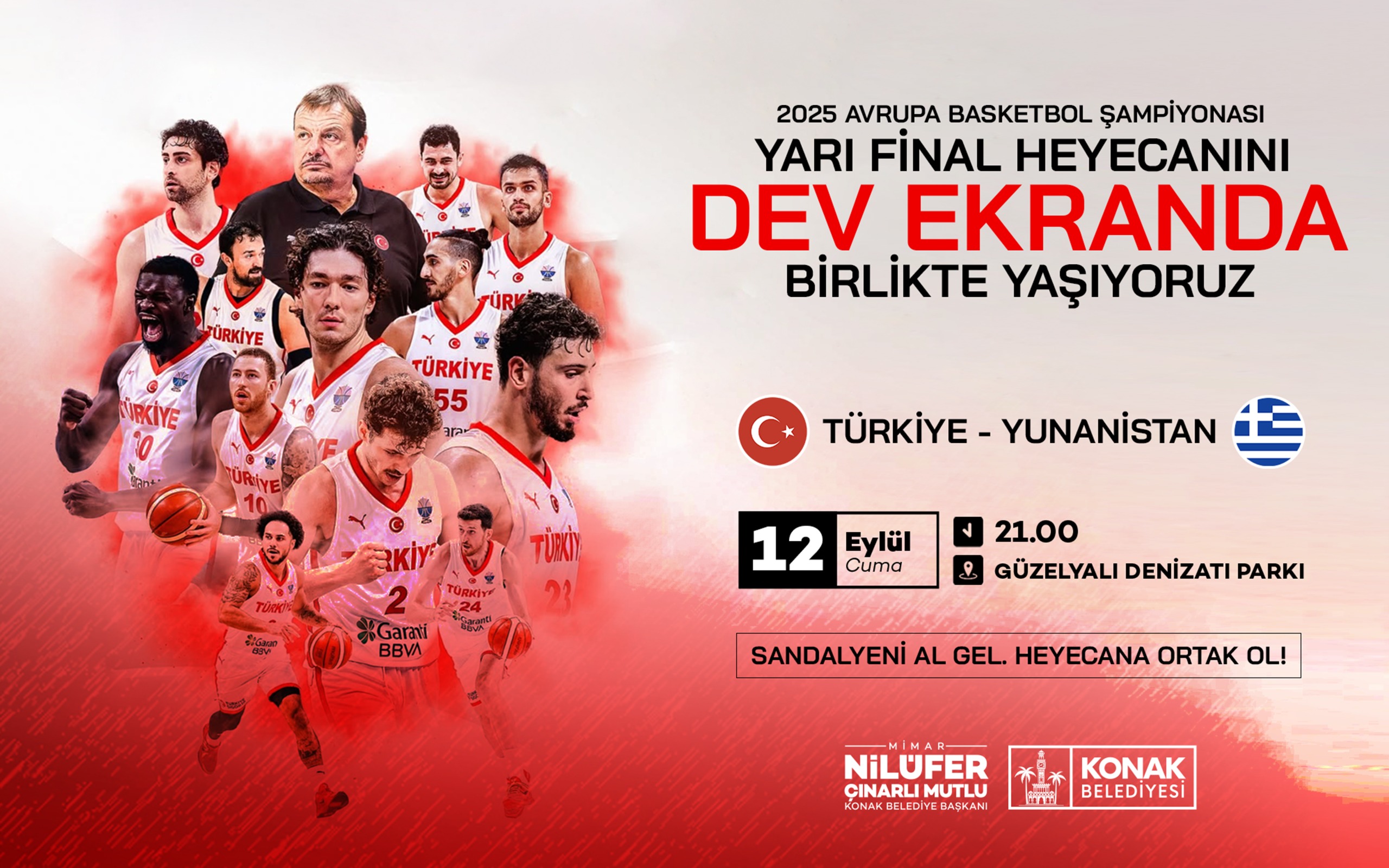 Konak Belediyesi, Avrupa Basketbol Şampiyonası’nda büyük bir başarı ile yoluna