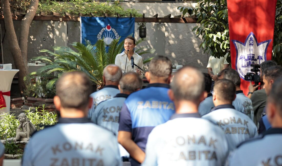 Konak Belediyesi Zabıta Müdürlüğü ekipleriyle bir araya gelerek Zabıta Teşkilatı’nın