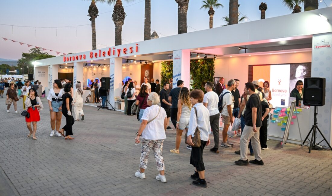 94. Uluslararası İzmir Fuarı’nda 140 metrekarelik standıyla yer alan Bornova